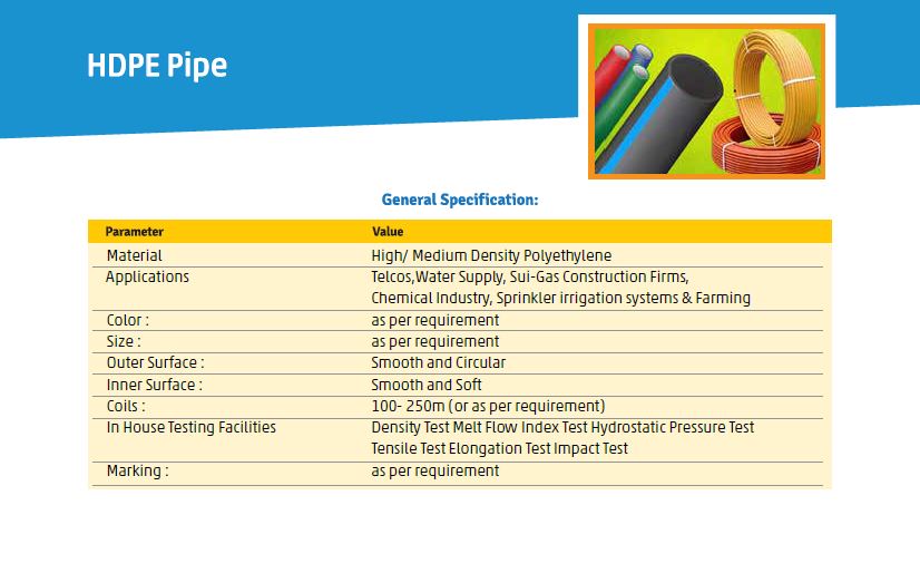 HDPE Pipe Celmore